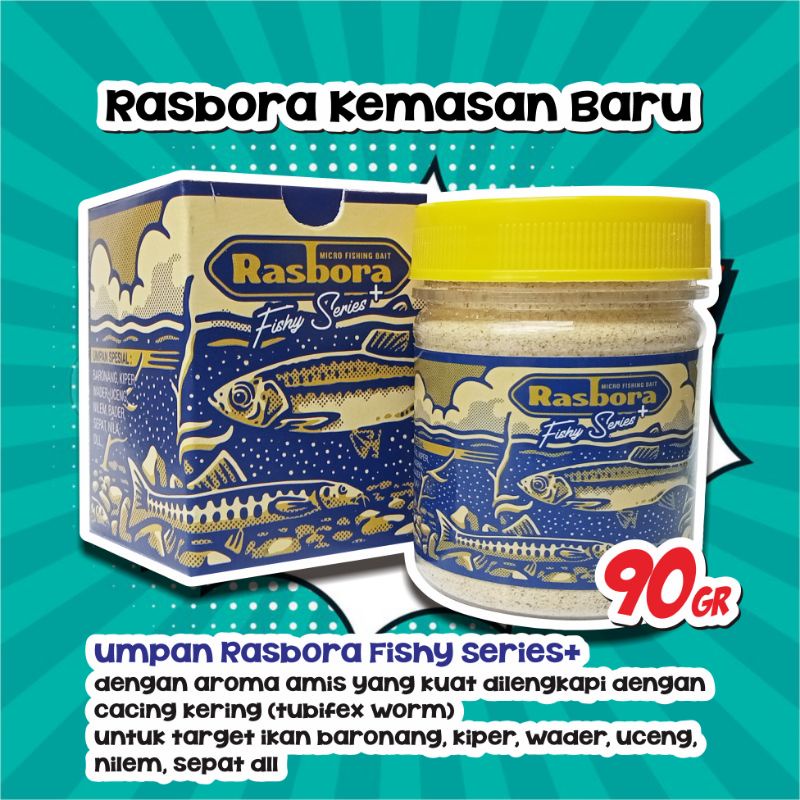 Jual Umpan ikan pelet Rasbora Fishy+ series | Shopee Indonesia