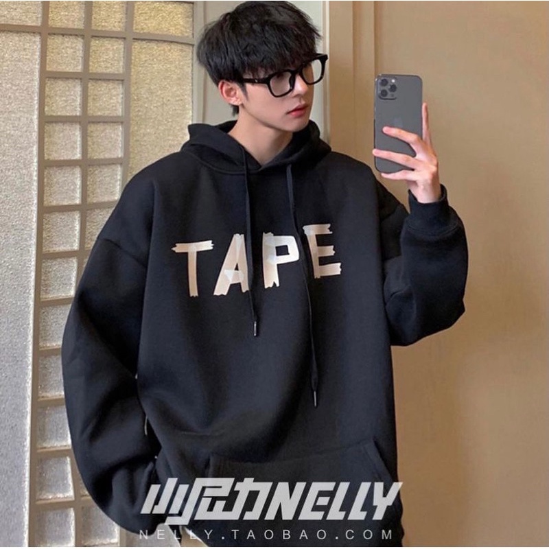 Jual TAPE SWEATER HOODIE PRIA/WANITA UNISEX | OVERSIZE HOODIE | Shopee ...