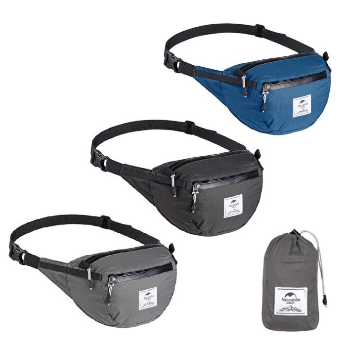Jual TAS PINGGANG NATUREHIKE WAIST BAG SILICONE DL02 NH18B300 B