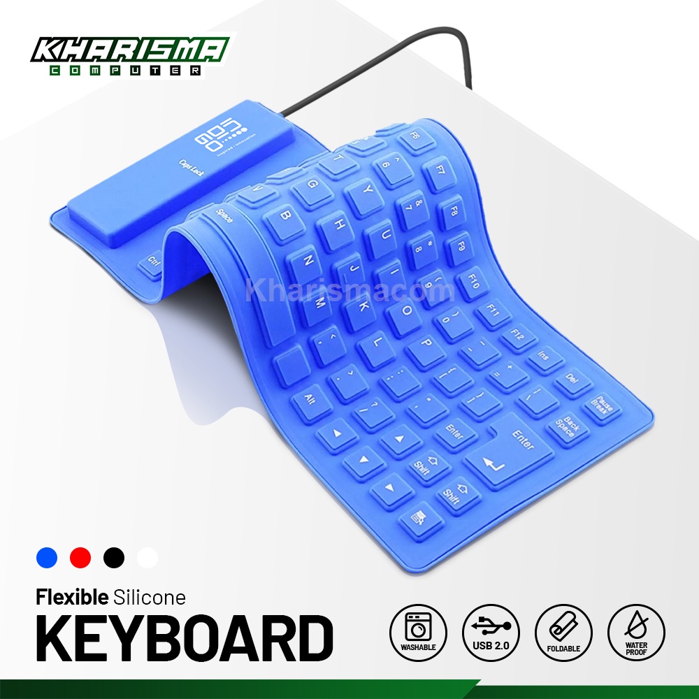 Jual KEYBOARD USB KERET MINI FLEXIBLE Shopee Indonesia