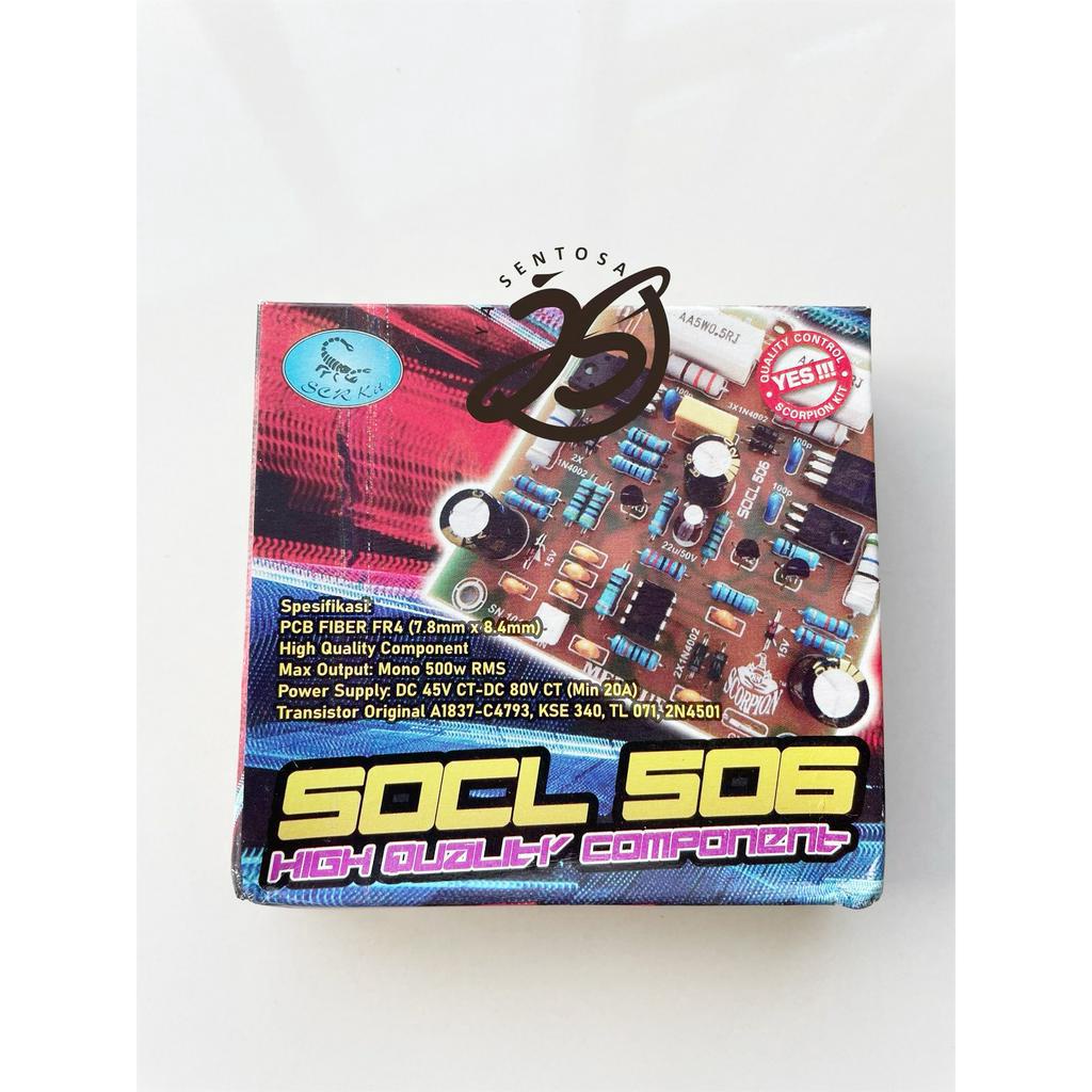 Jual KIT DRIVER SUPER OCL 506 500W MONO PCB FIBER SOCL 506 SOCL506 ups