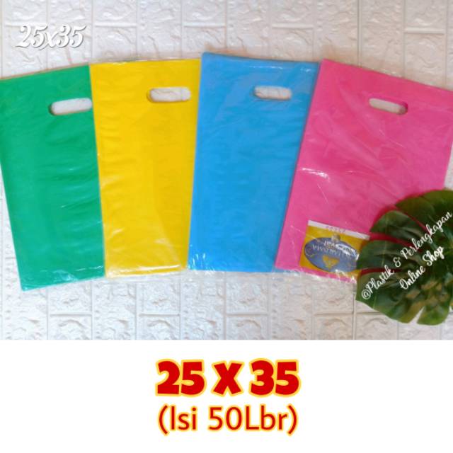 Jual Kantong Kresek Olshop Plastik Olshop Warna Plastik Hd Pond Oval Uk 25x35 50lbr 3097