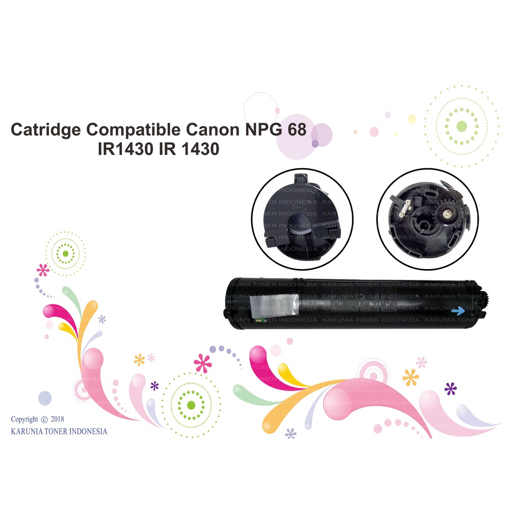 Jual Catridge Compatible Canon NPG 68 IR1430 IR 1430 | Shopee Indonesia
