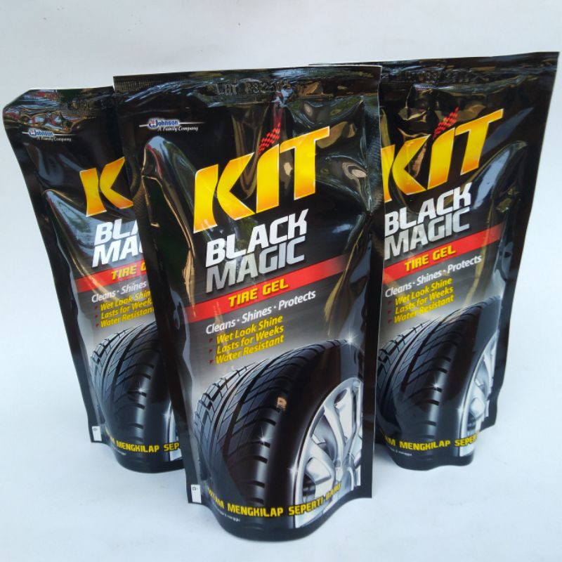 Jual Semir Ban Kit Black Magic Tire Gell Pouch | Shopee Indonesia