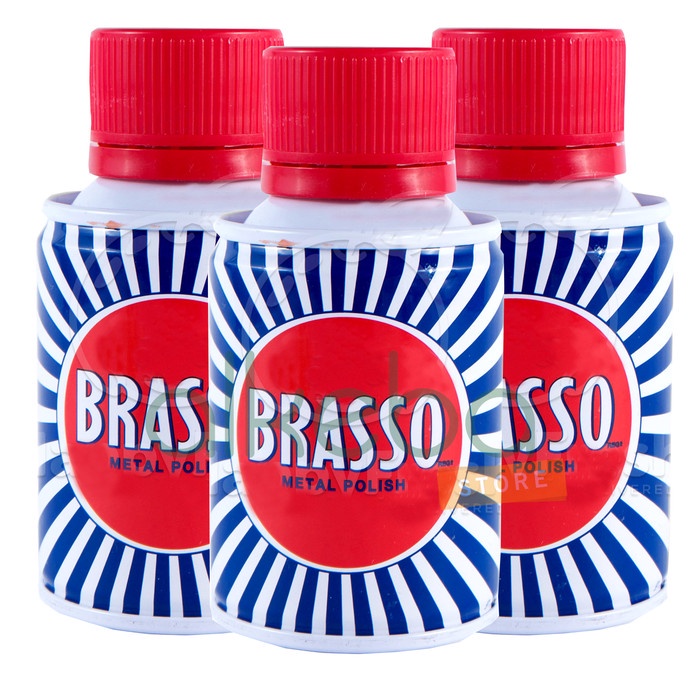 Jual BRASSO metal polish 100 ml braso pengkilat logam | Shopee Indonesia
