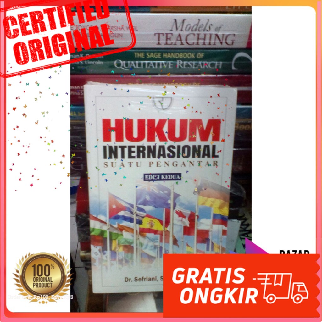 Jual Buku Hukum Internasional Suatu Pengantar - Safriani / Rajawali ...