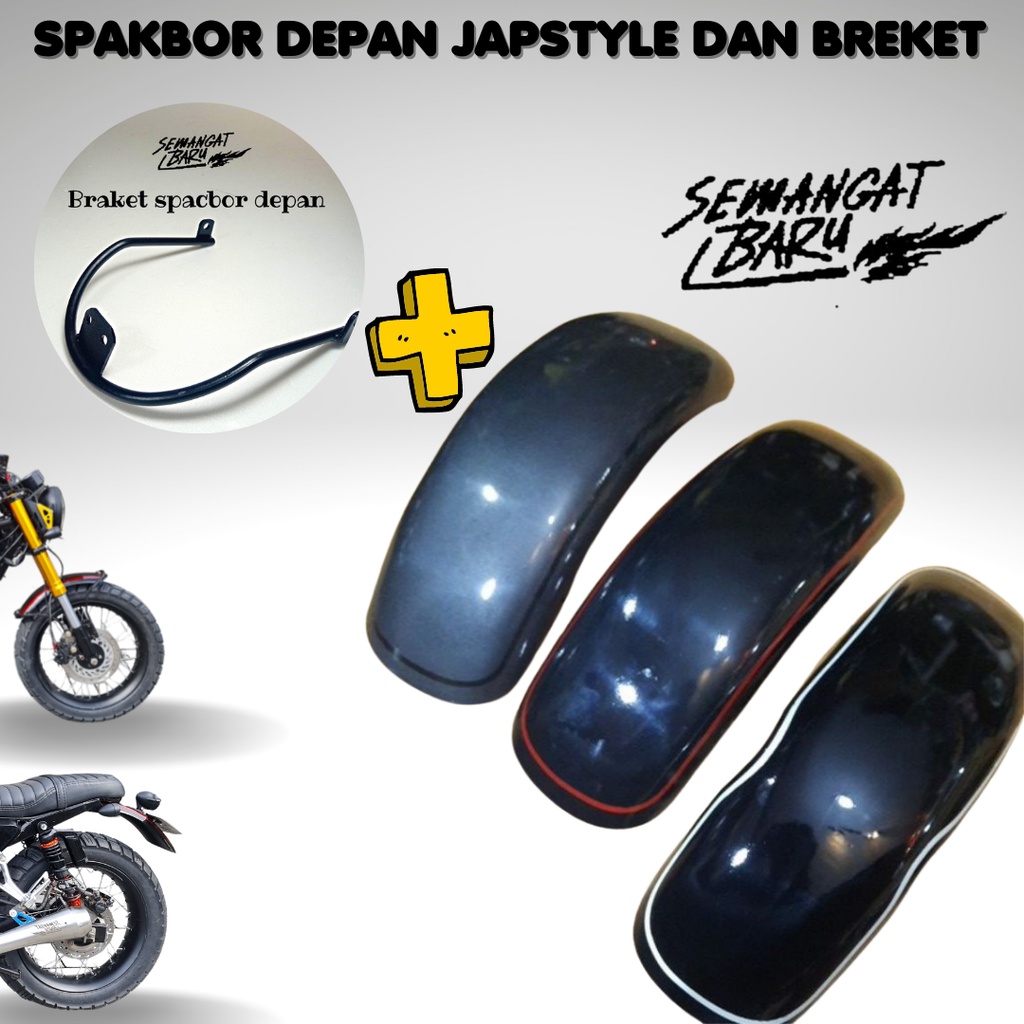 Jual Spakbor Depan Spacbor Selebor Sayap Japstyle Dan Breket Untuk