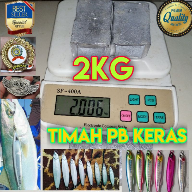 Jual Timah Pb Keras Berat 2 kg | Shopee Indonesia