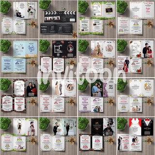 Jual 800+ Template Desain Undangan Pernikahan Kekinian Rustic Aesthetic ...