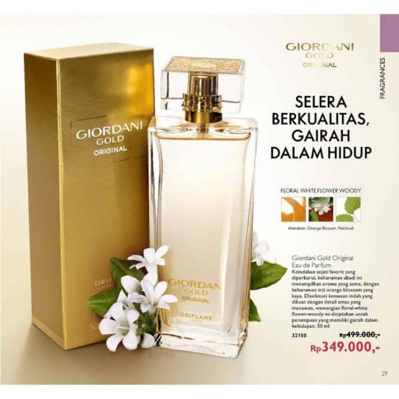 Parfum discount giordani original