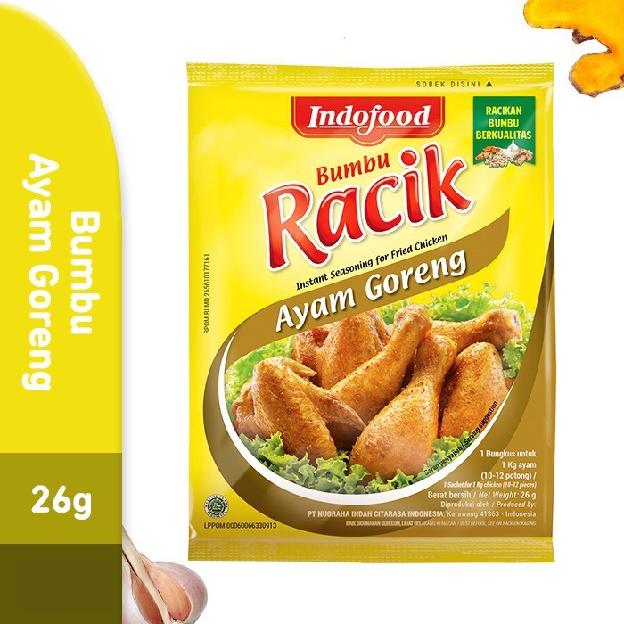 Jual Indofood Bumbu Racik Ayam Goreng Gr Shopee Indonesia