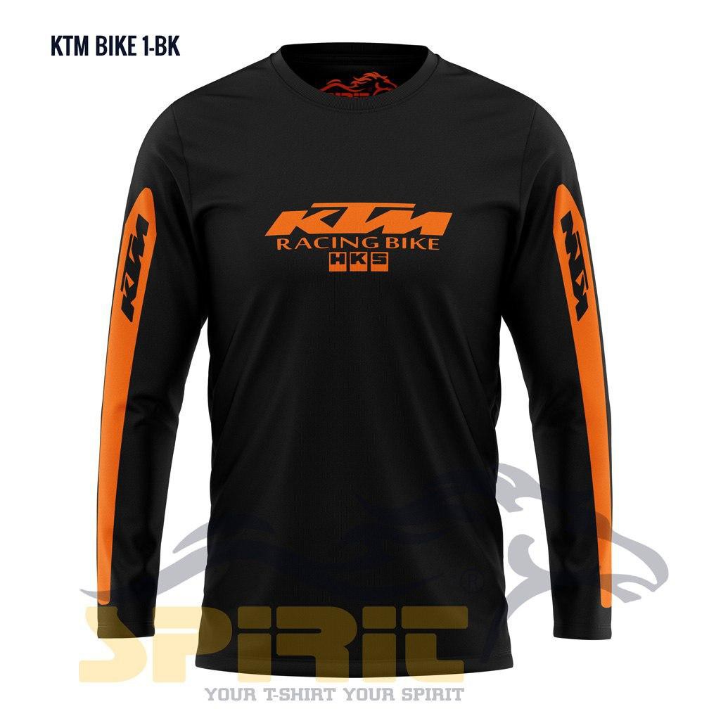 baju kaos distro ktm bike all color premium distro lengan panjang terbaru