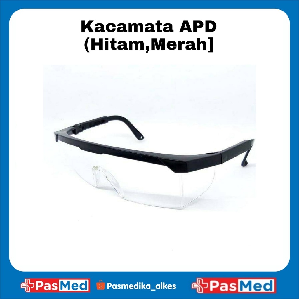 Jual Kacamata APD bening full pelindung diri | Shopee Indonesia