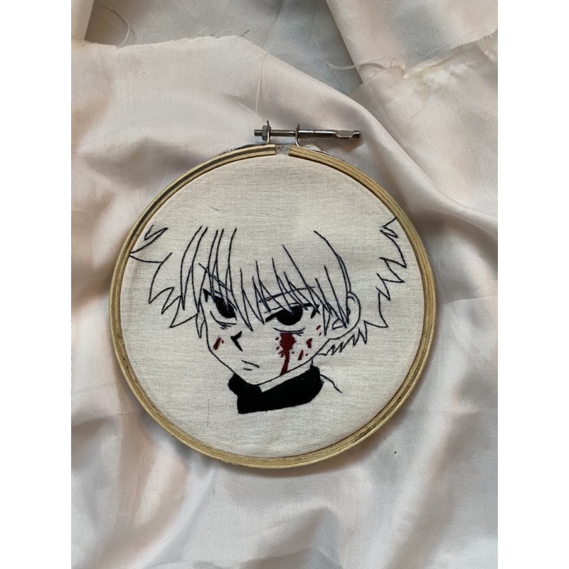 Jual Embroidery Anime — Killua [Hunter X Hunter] | Shopee Indonesia