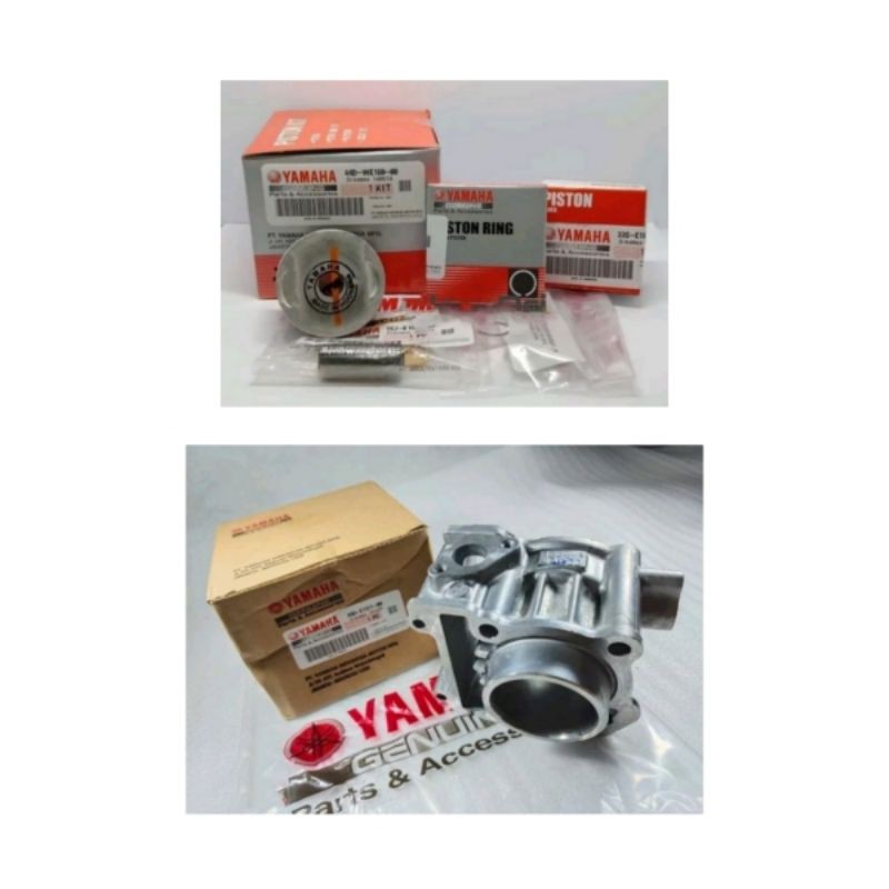 Jual Blok Seher Piston Kit Standar Xeon 125 Karbu Yamaha Original 44D