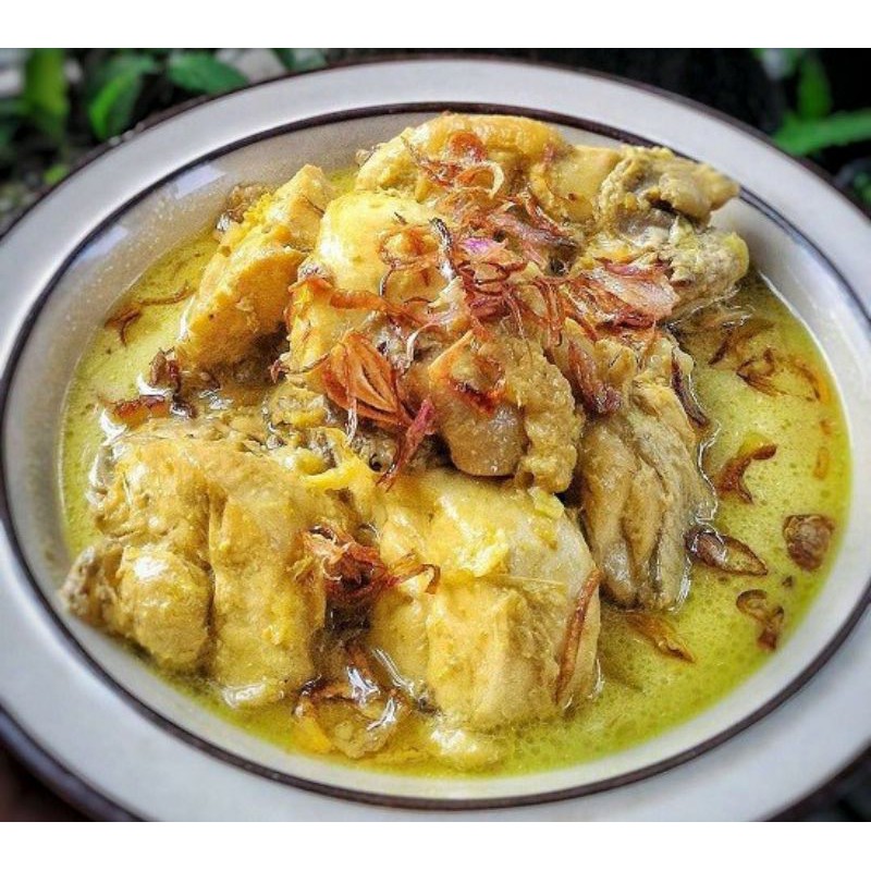 Jual Opor Ayam Kuning Sedap Gurih Kental 1 ekor 8 potong