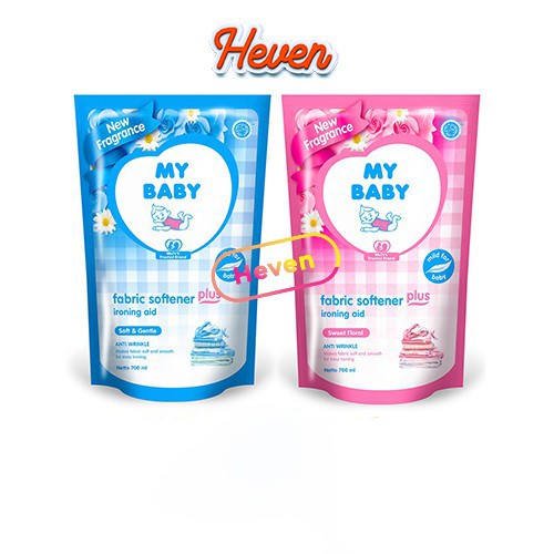 Jual My Baby Fabric Softener Plus Ironing Soft & Gentle / Sweet Floral ...