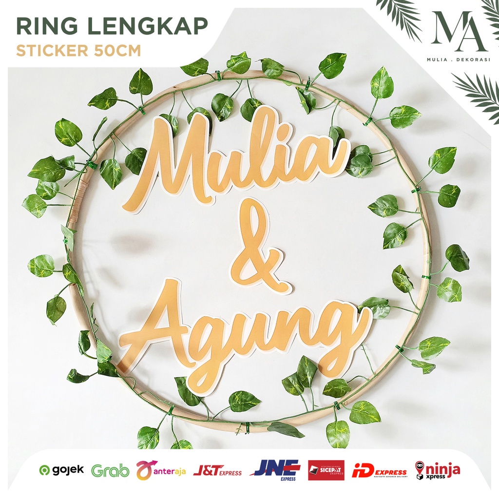 Jual Ring Rotan Lingkaran Cm Dekorasi Backdrop Aksesoris Lamaran