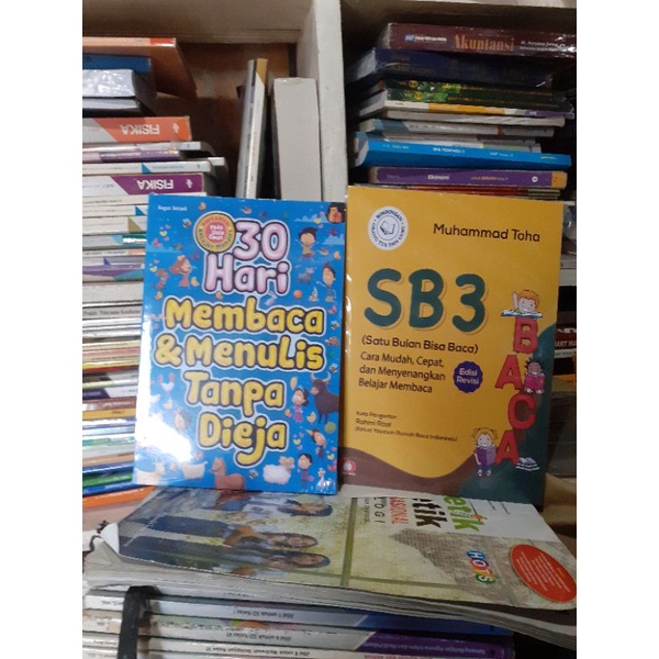 Jual Buku Paket SB3 Satu Bulan Bisa Baca Dan 30 Hari Membaca & Menulis ...