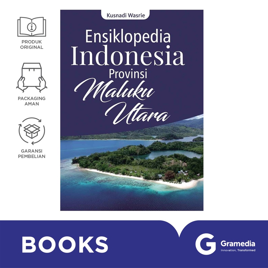 Jual Ensiklopedia Indonesia Provinsi Maluku Utara ( Kusnadi Wasrie ...