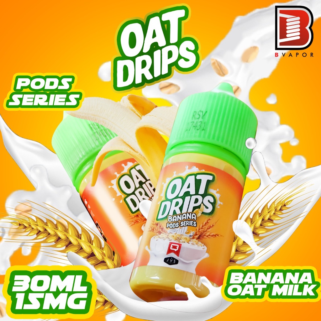 Jual Oat Drips V Pod Friendly Banana Oat Milk Ml Mg Shopee Indonesia