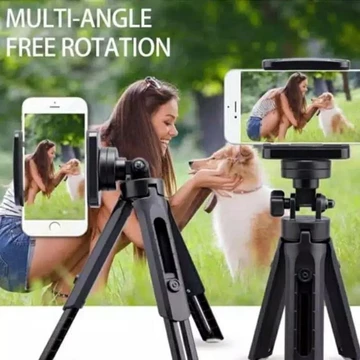 TRIPOD MINI SUPPORT Holder U 4 Level Ketinggian Phone Holder Mini Tripod Vlog Tripod Support