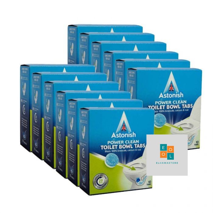 Jual Astonish Power Clean Toilet Bowl Tabs Tablet Pembersih Toilet 10