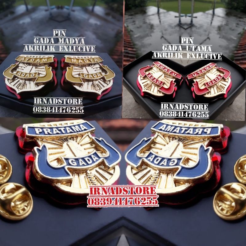 Jual Pin gada pratama/utama/madya semi akrilik | Shopee Indonesia