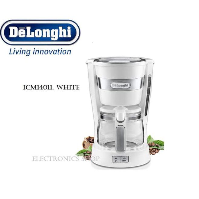 Jual Delonghi ICM14011.W Drip Coffee Maker Mesin Kopi ICM 14011