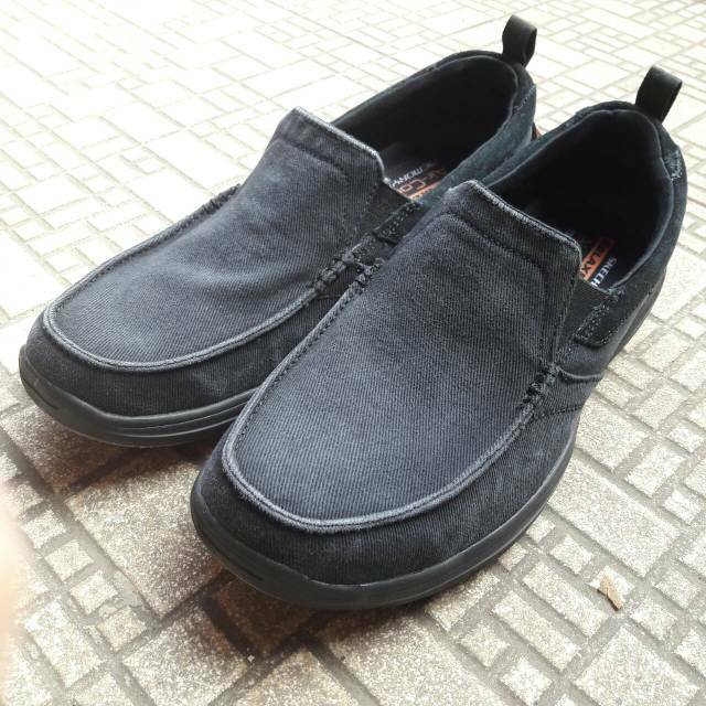 Jual SKECHERS Relaxed Fit Harper DELEN Black Shopee Indonesia