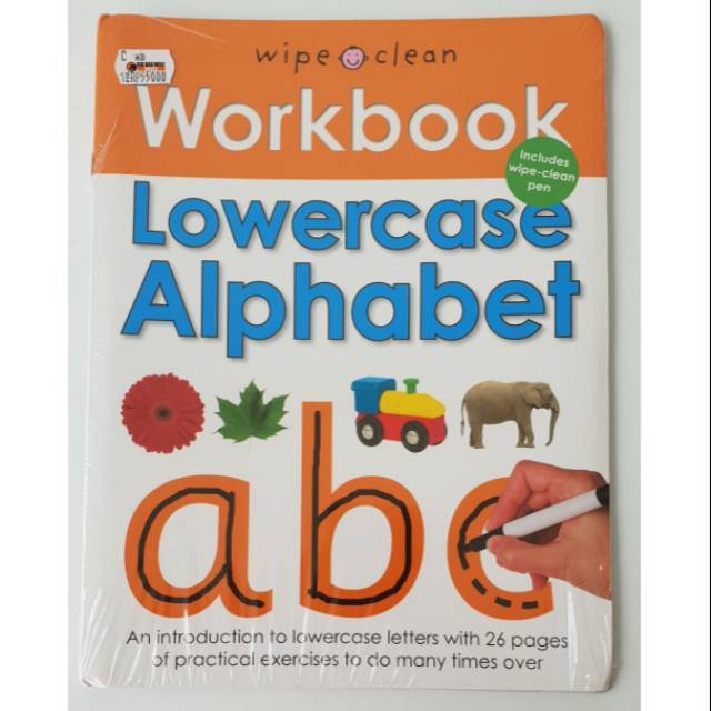 Jual Work book workbook worksheet Lowercase Alphabet / Numbers | Shopee ...