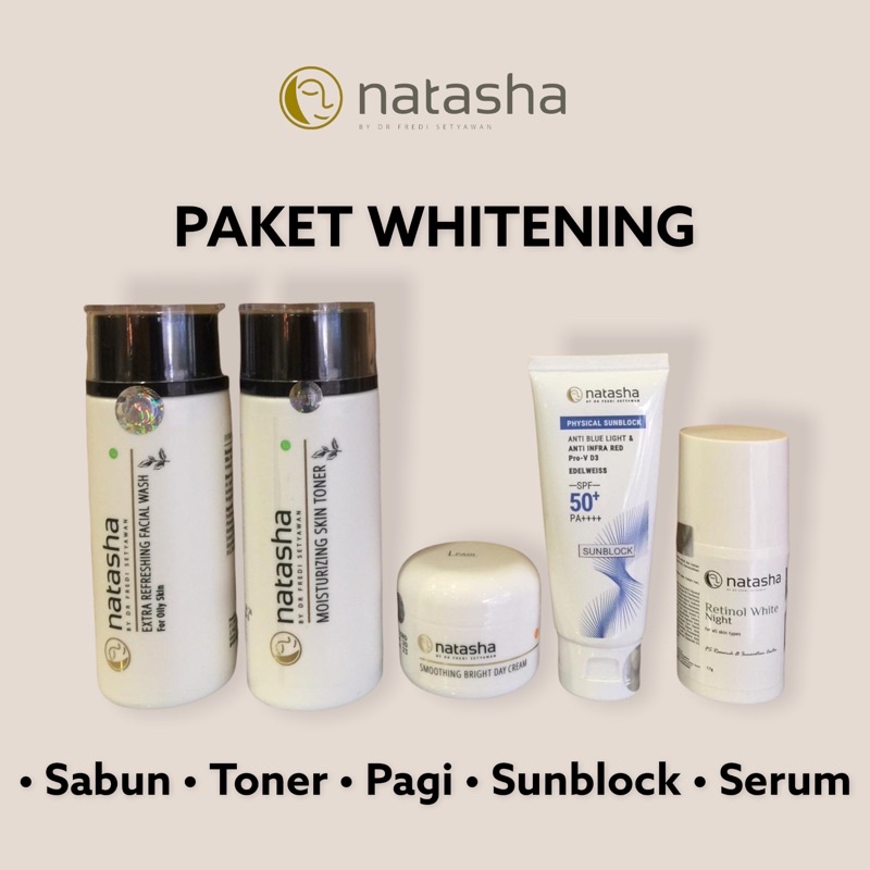 Jual PAKET WHITENING NATASHA SKIN CARE Shopee Indonesia