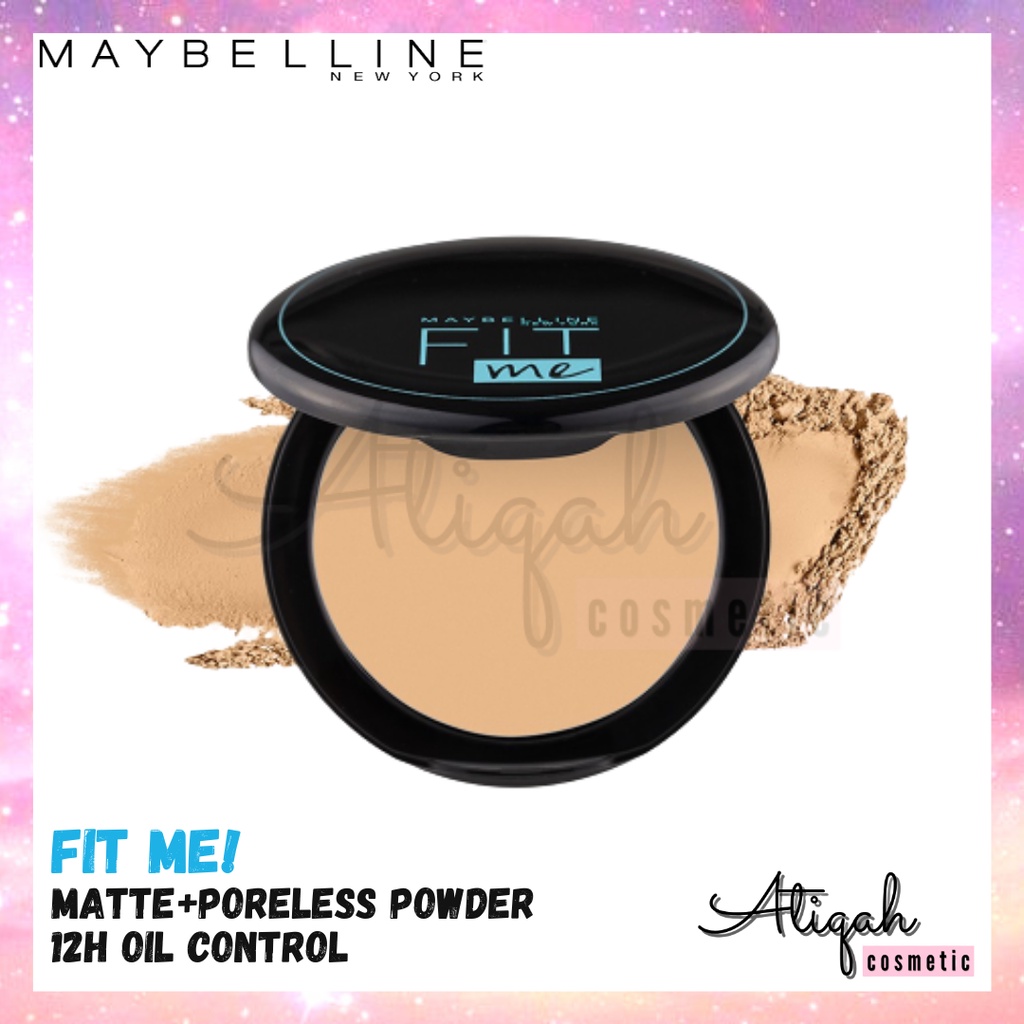 Jual Maybelline Fit Me Matte And Poreless Powder 12h Oil Control Spf 28pa 6gr Compact 5656