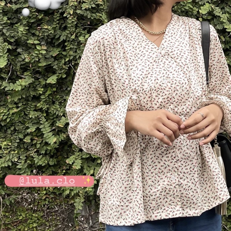 Lulu Blouse - Ink & Cherry