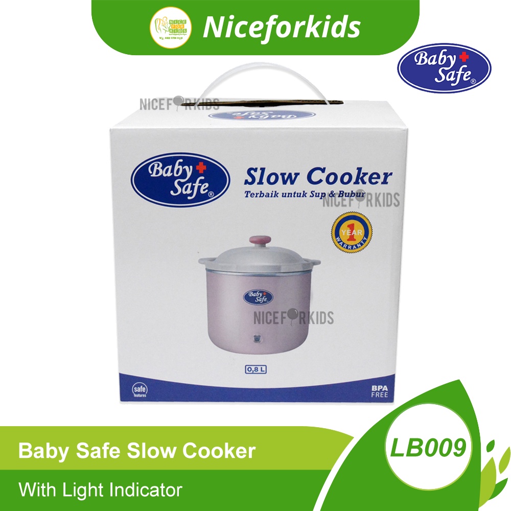 Jual Baby Safe Slow Cooker LB009 Food Maker Bayi MPASI Bayi Rice Cooker