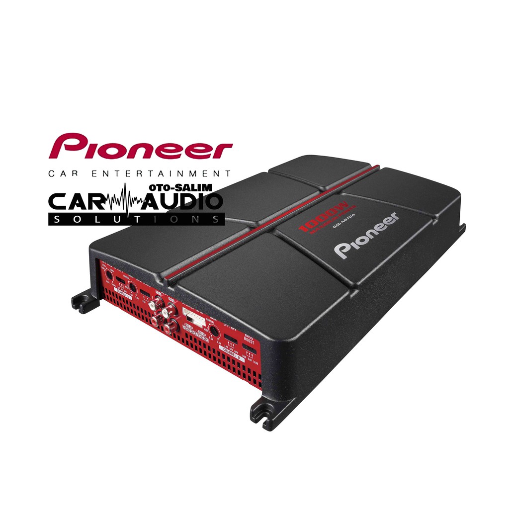 Jual Pioneer GM-A6704 4-Channel Power Amplifier Class AB Mono Stereo ...