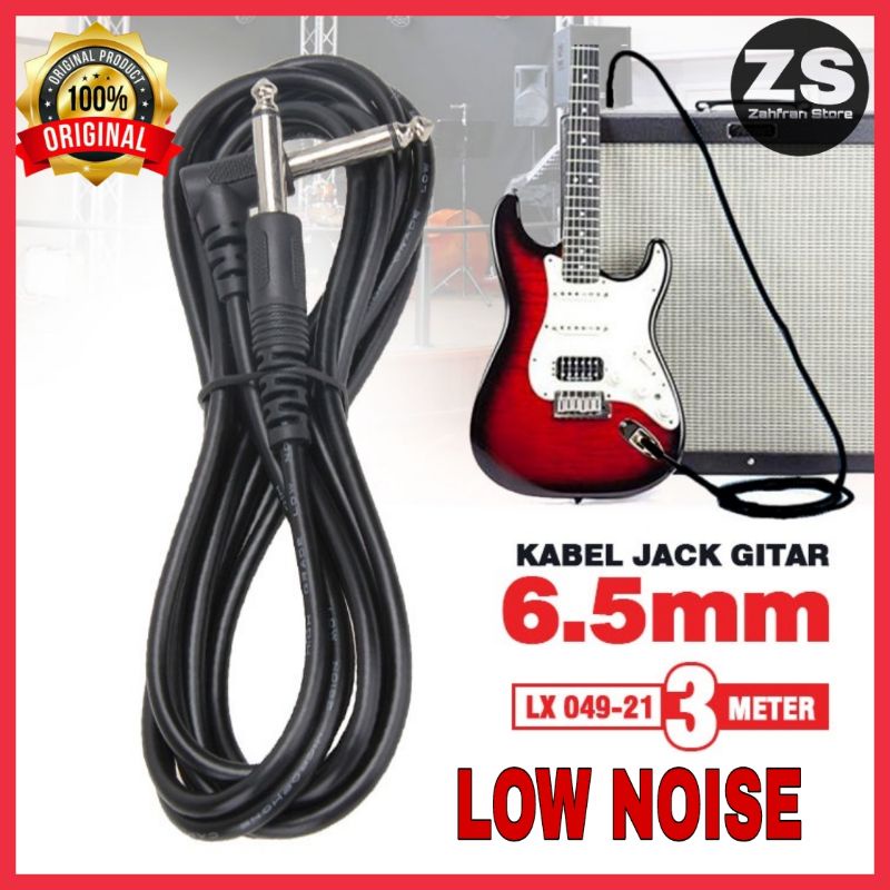 Jual Kabel Jack 3m Low Noise Untuk Gitar Bass Keyboard | Shopee Indonesia