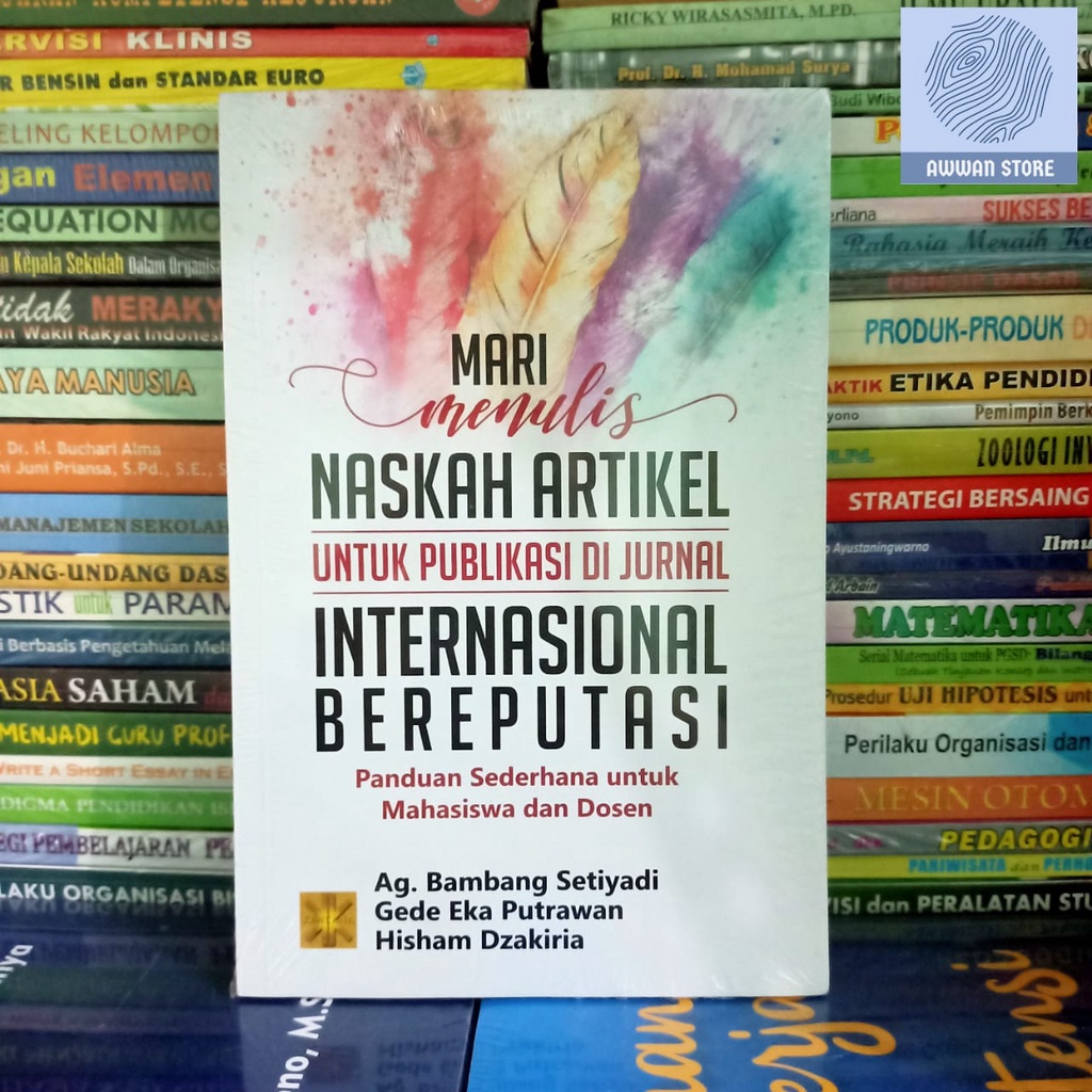 Jual Mari Menulis Naskah Artikel Untuk Publikasi Di Jurnal Internasional Bereputasi Ag