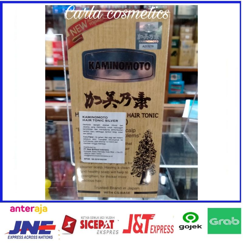 Jual hair tonic kaminomo silver atau kaminomoto hair growth 150ml