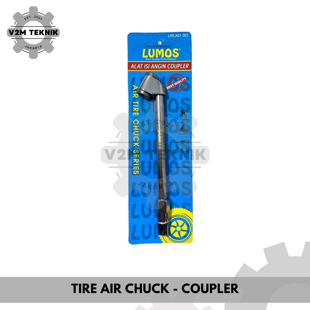 Jual Air Chuck / Isi Angin Ban / Tire Air Chuck Coupler / Air Chuck Panjang Coupler Shopee