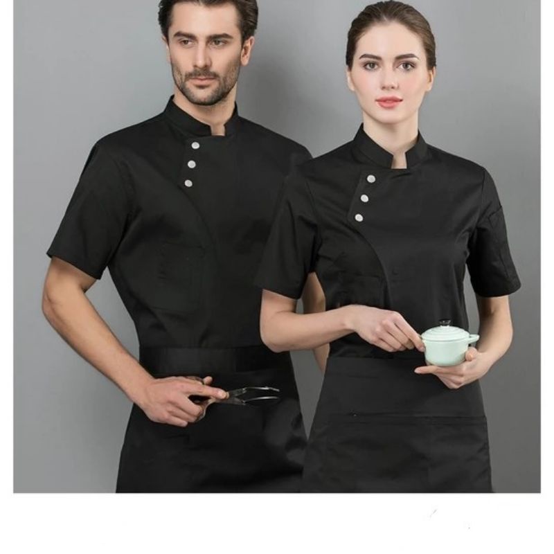 Jual KEMEJA CHEF BAJU KOKI ( kode K.m ) | Shopee Indonesia
