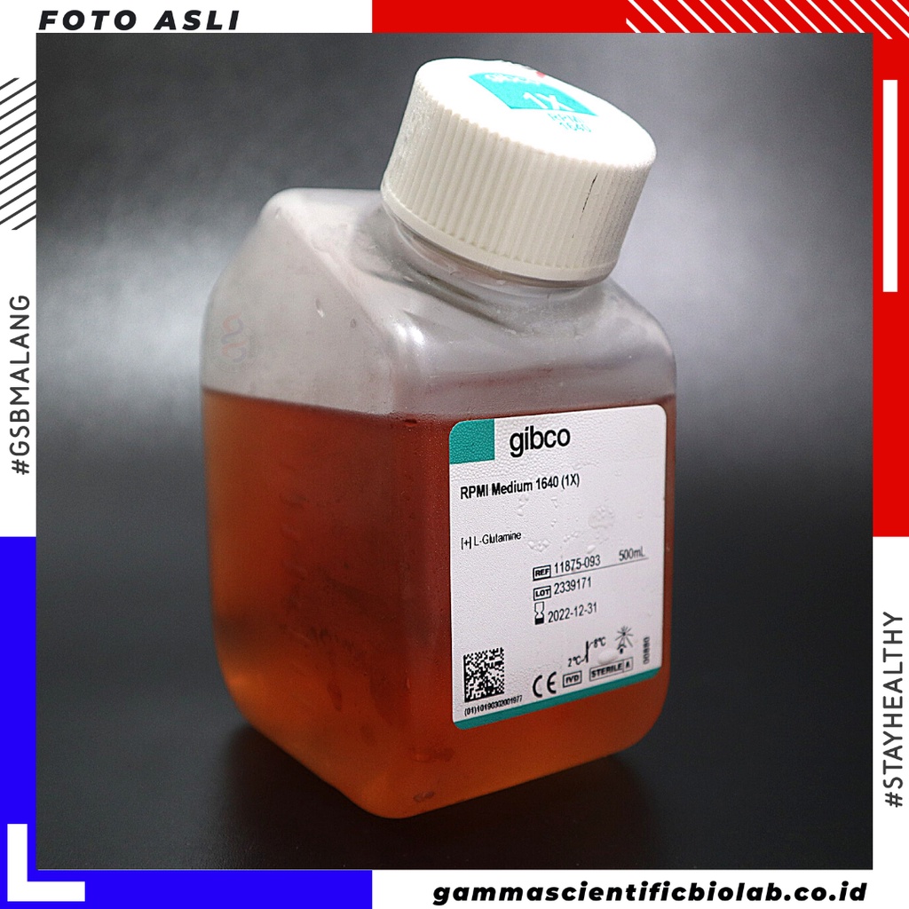 Jual RPMI 1640 Medium - 11875-093 - Gibco™ | Shopee Indonesia