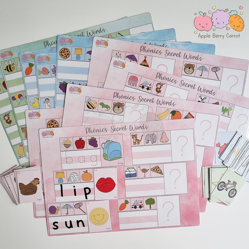 Jual PHONICS SECRET WORDS - worksheet | Shopee Indonesia