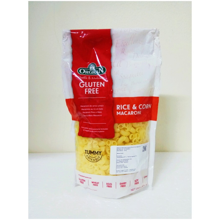 Jual Orgran Rice Corn Macaroni Gr Shopee Indonesia