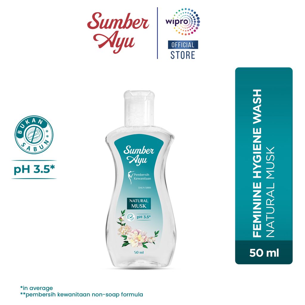 Jual Sumber Ayu Feminine Hygiene Wash Natural Musk 50ml Shopee