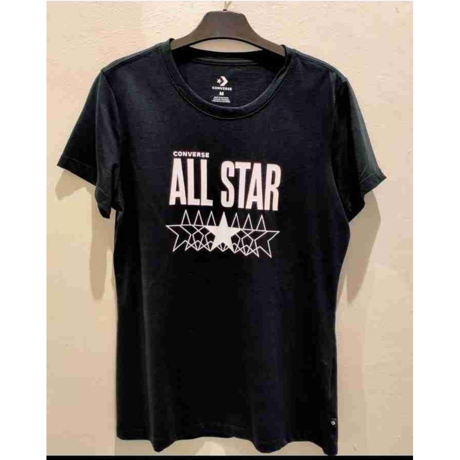 Baju Kaos Converse All Star Original Mall Sale Black