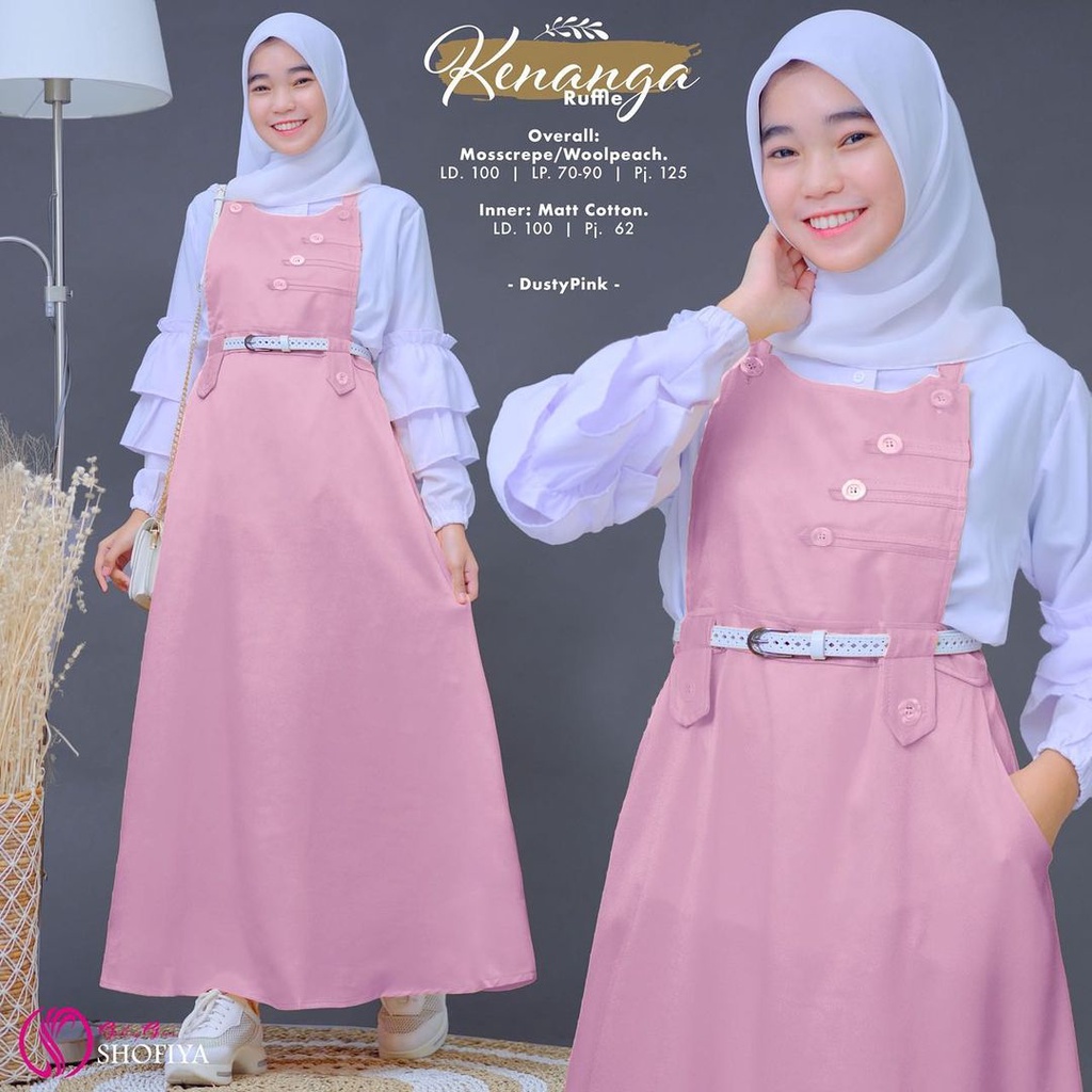 Jual PROMO!!!!!! NEW GAMIS KENANGA KEKINIAN / BAJU WANITA MUSLIM