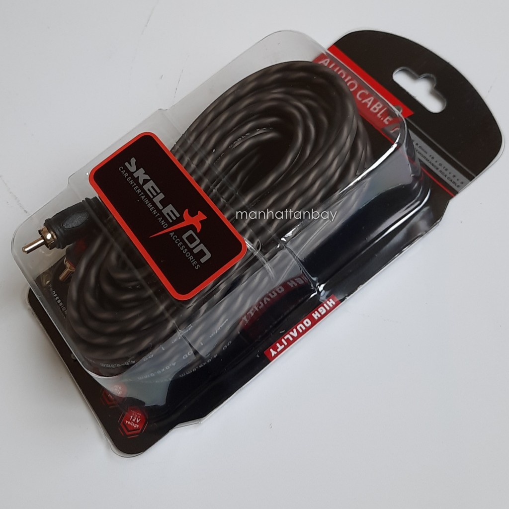 Jual Kabel RCA Merk Skeleton | Shopee Indonesia