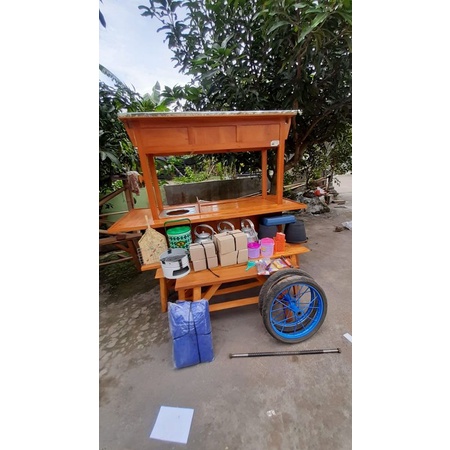 Jual GEROBAK ANGKRINGAN / GEROBAK HIK / GEROBAK WEDANGAN KOMPLIT ...