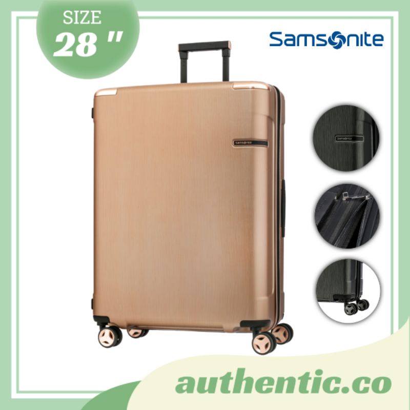 Rose Gold Samsonite L Samsonite Evoa Spinner 55/20 Unisex Rose